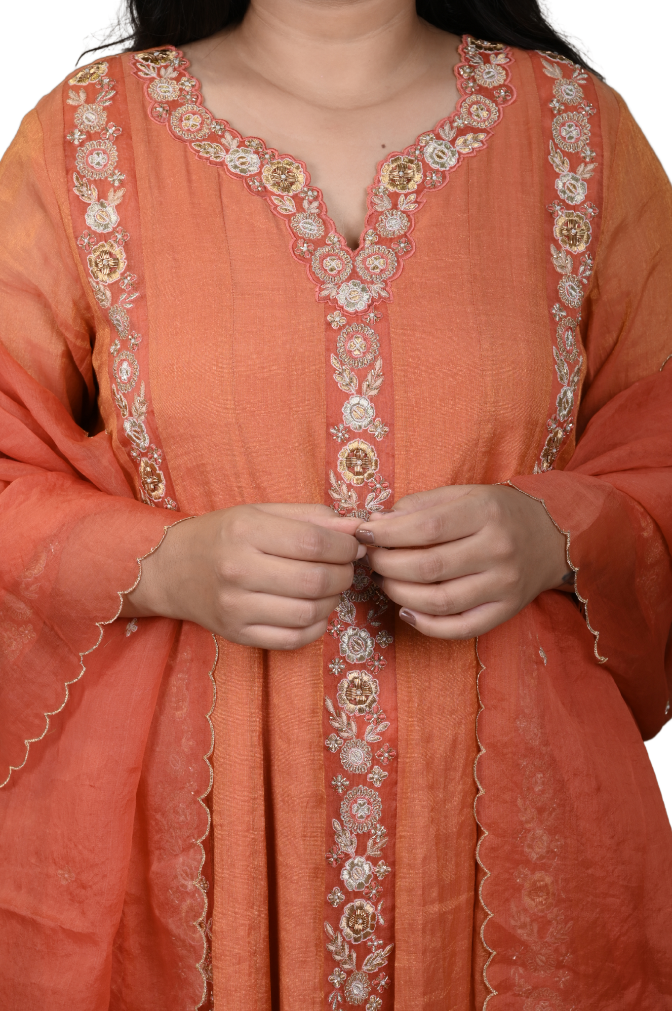 KALIDAR, PANTS WITH DUPATTA